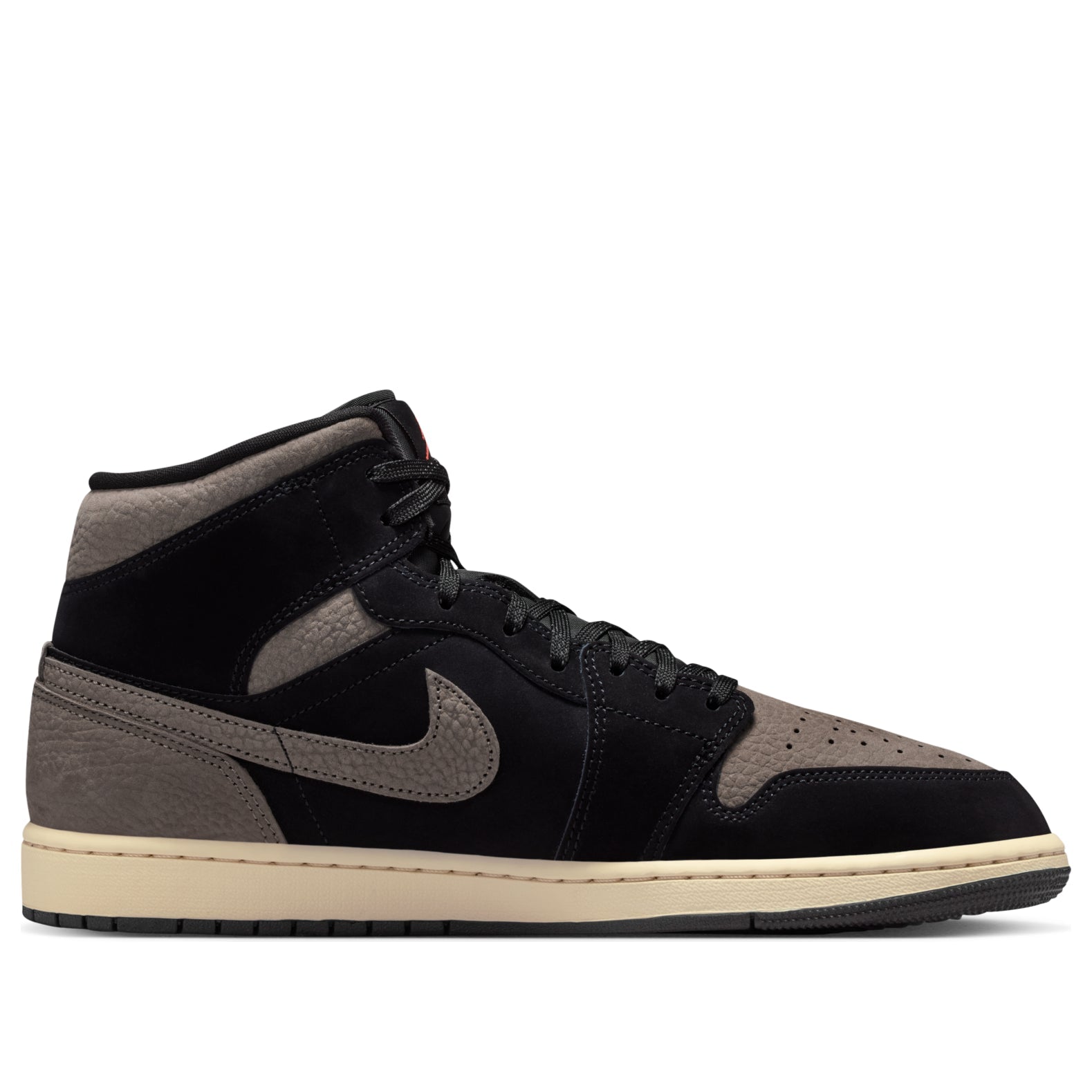 Air Jordan 1 Mid 'Black Olive Grey' IB7110-002
