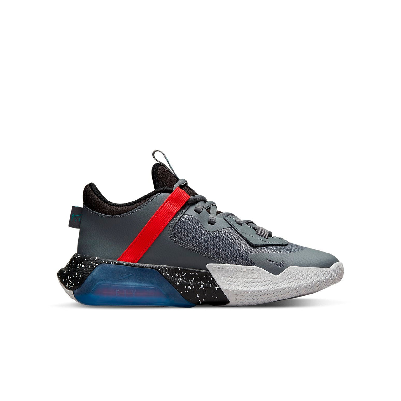 (GS) Nike Air Zoom Crossover 'Smoke Grey Siren Red Speckled' DC5216-002