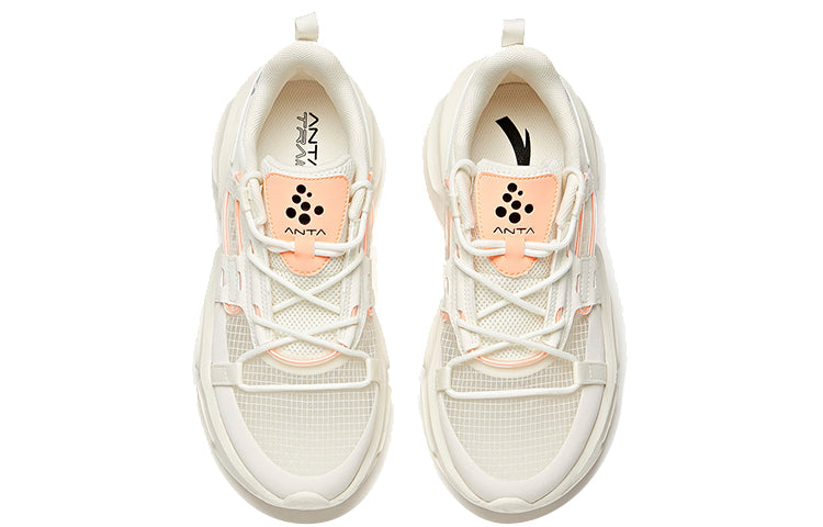 (WMNS) ANTA Mixed Training Collection 'Orange Grey White' 122037789-1