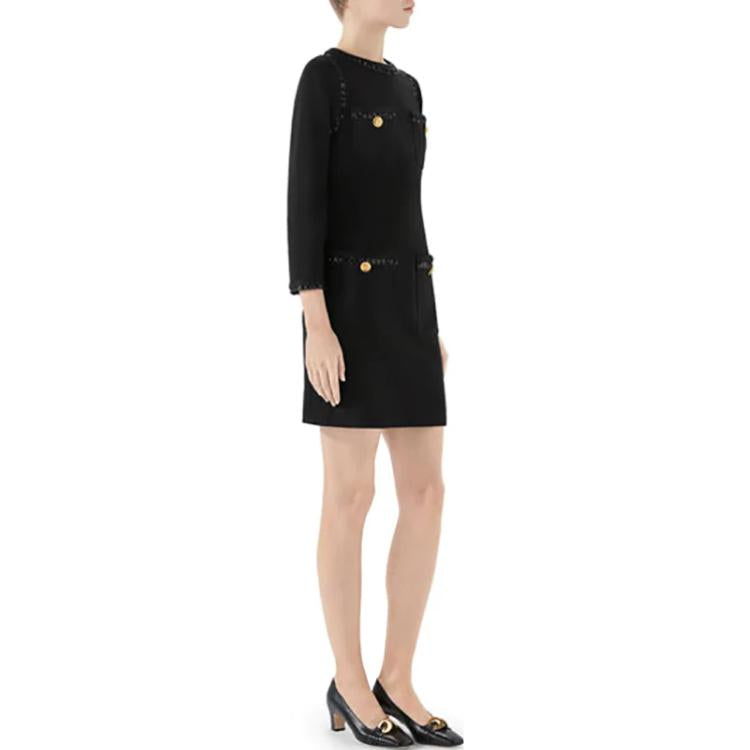 (WMNS) Gucci Compact Jersey Suit 'Black' 568348-XJA1L-1000