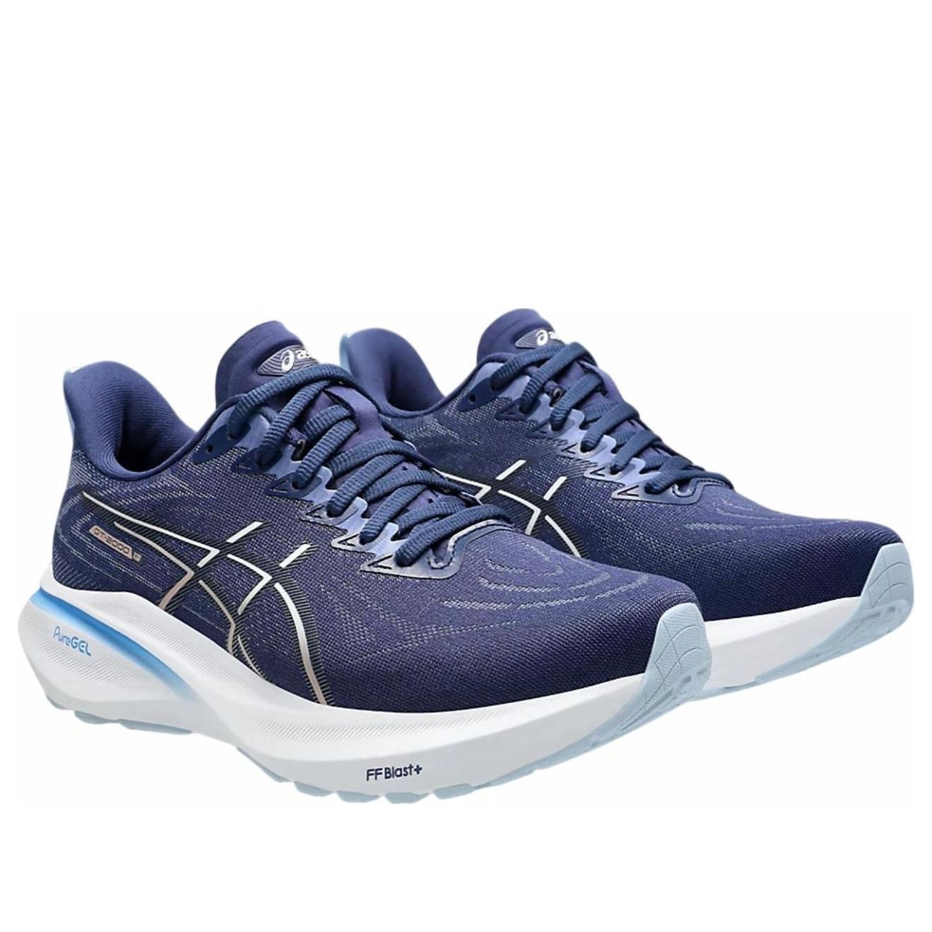 (WMNS) ASICS GT-2000 13 Wide 'Indigo Blue Carrier Grey' 1012B667-403