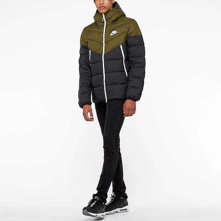Nike Sportswear Windrunner Down Fill 'Green Black' 928834-395