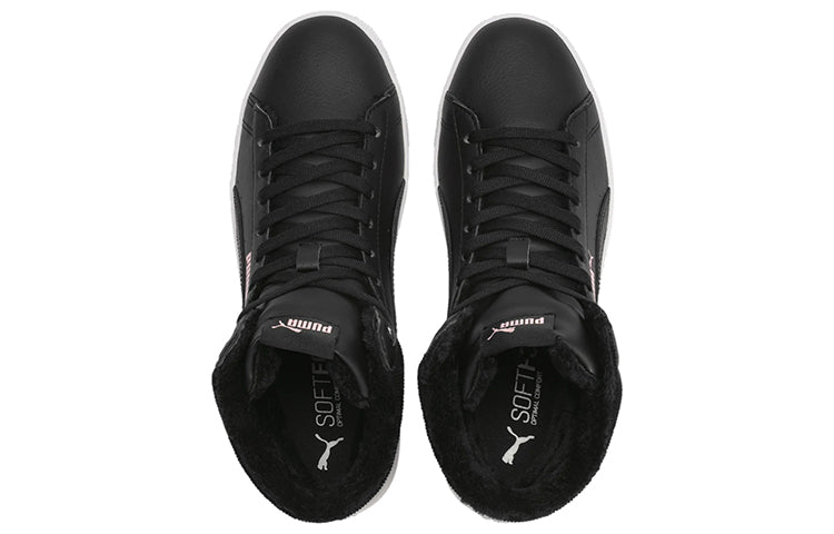 (WMNS) PUMA Vikky V2 Mid-Cut Winter 'Black Pink' 370279-01