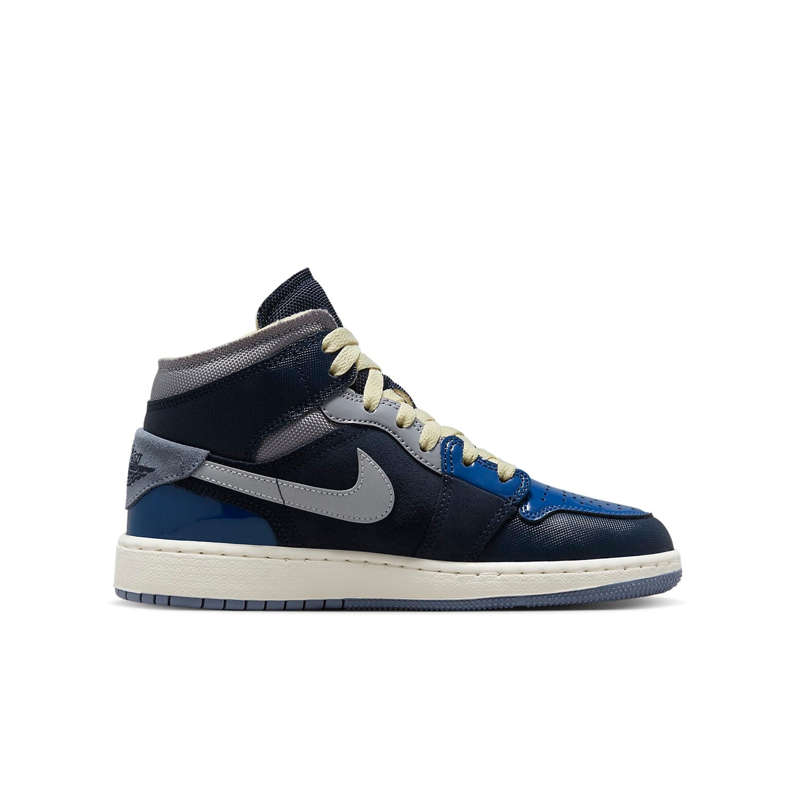 (GS) Air Jordan 1 Mid SE Craft 'Inside Out - Obsidian' DX2193-400