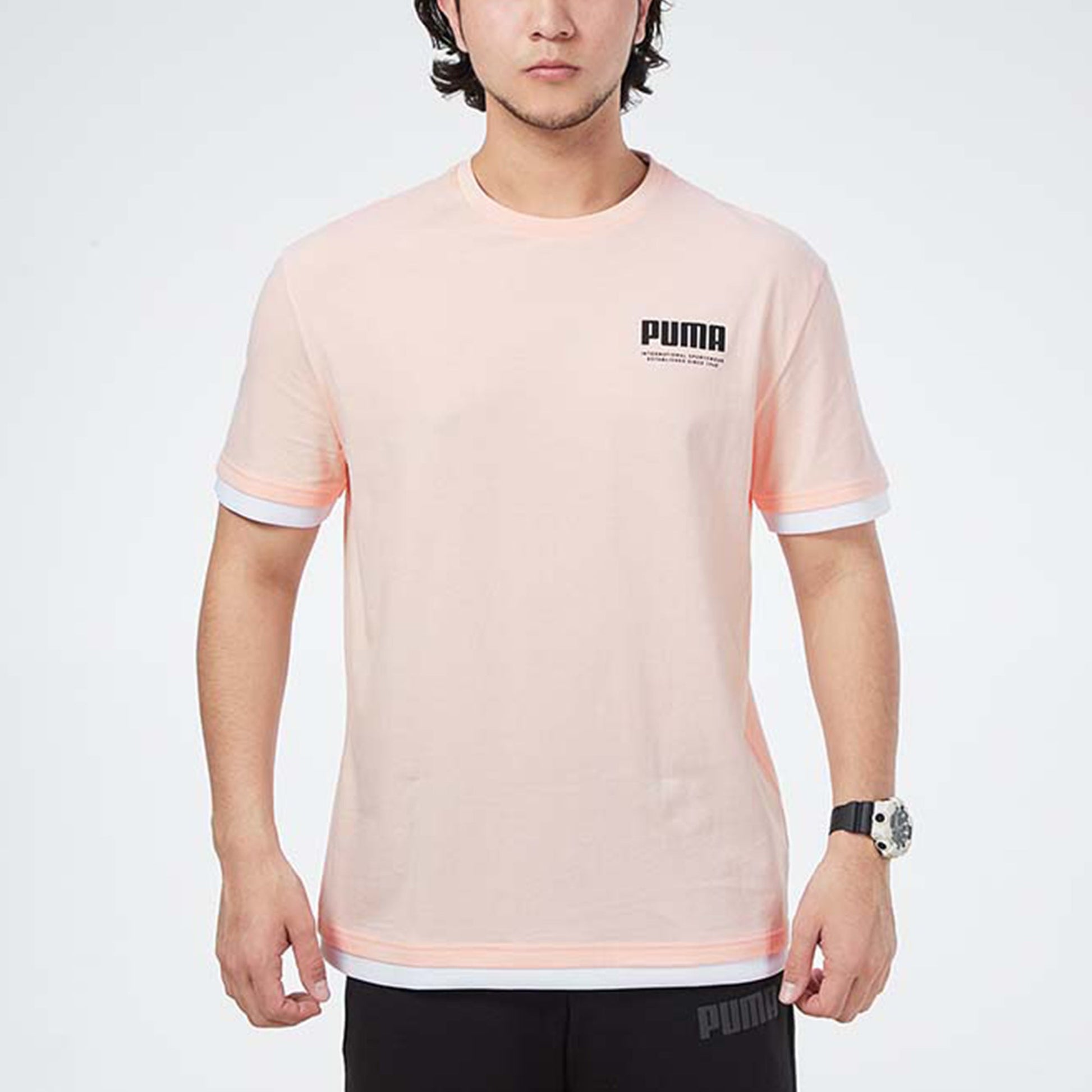 PUMA Summer Court T-Shirt 'Pink' 845862-27