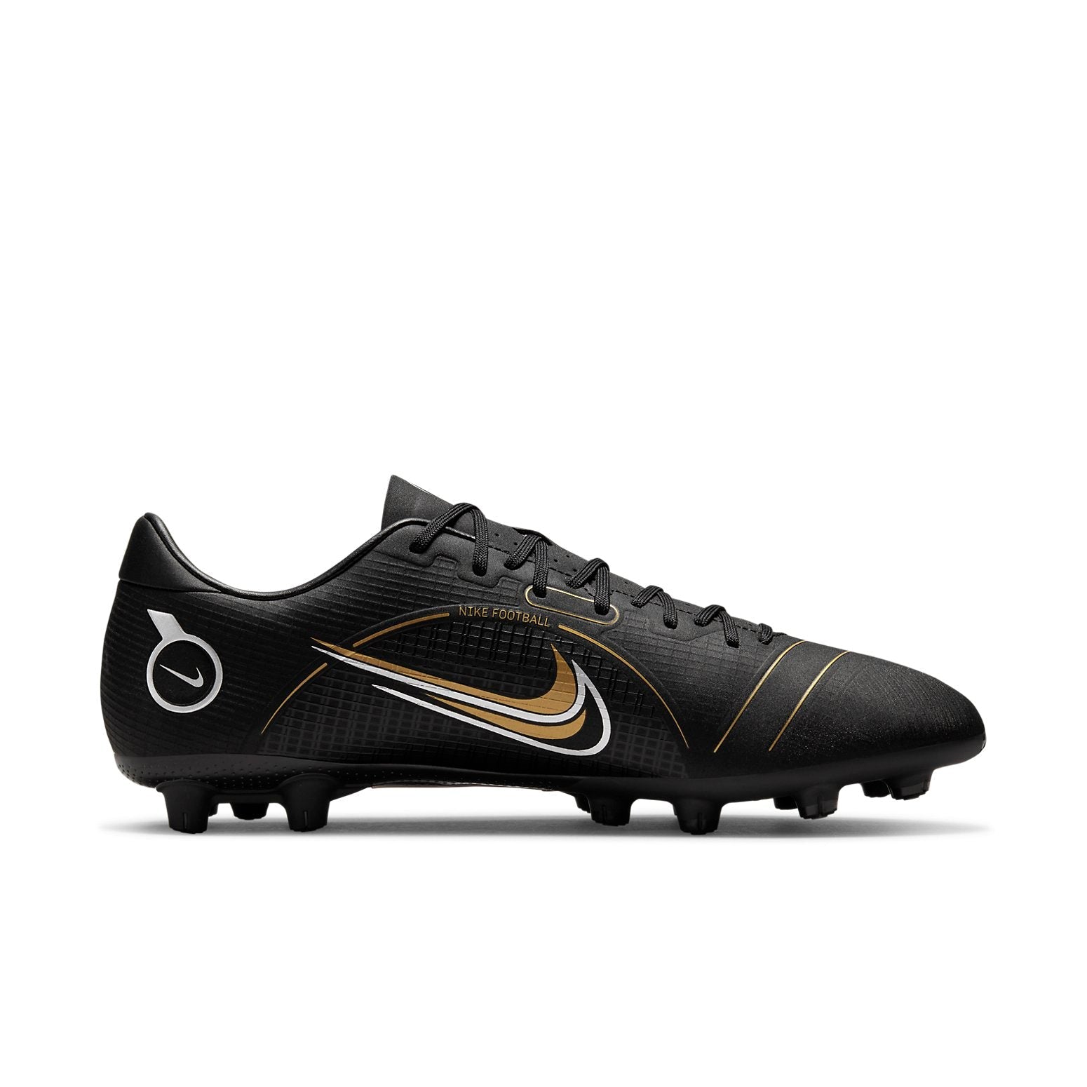 NIKE Mercurial Vapor 14 Academy HG 'Black Gold' DJ2871-007