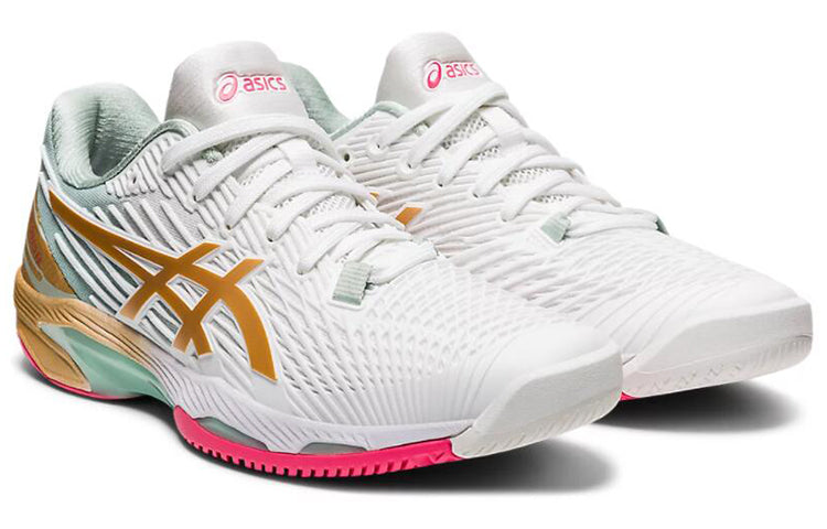(WMNS) ASICS Solution Speed FF 2 LE 'White Champagne' 1042A142-100
