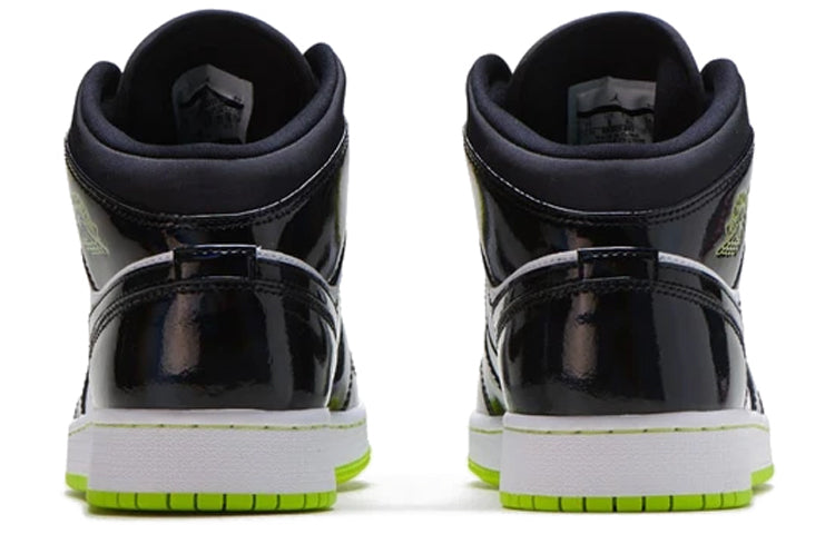 (GS) Air Jordan 1 Mid SE 'Black Cyber' BQ6931-003