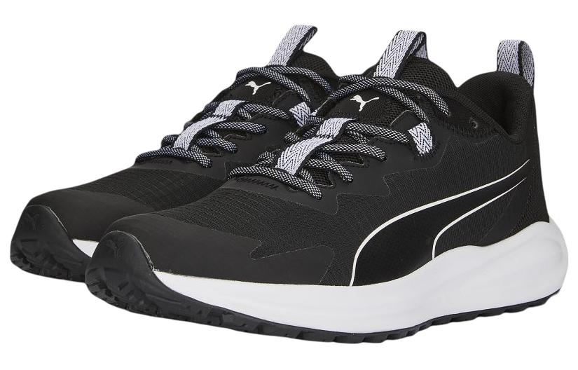 PUMA Twitch Runner Trail 'Black White' 376961-05