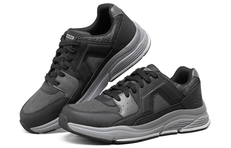 Skechers Benago 'Black Grey Stone' 210023-BLK
