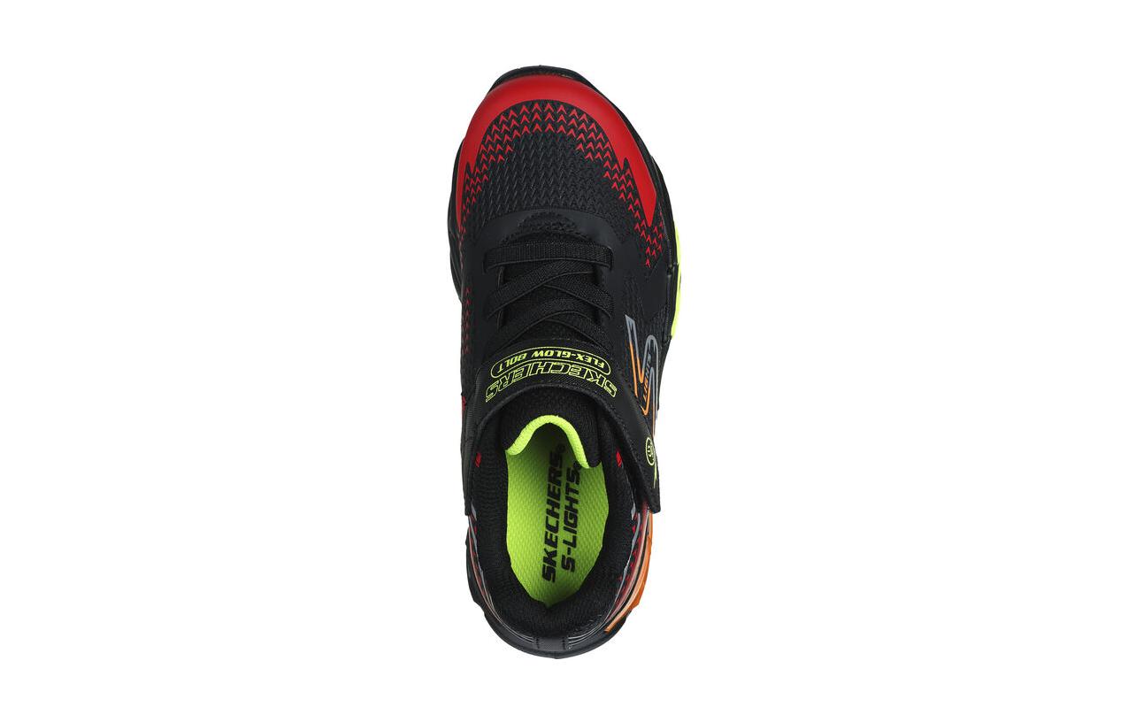 (GS) Skechers Flex-Glow Elite 'Black Red' 400138L-BKRD