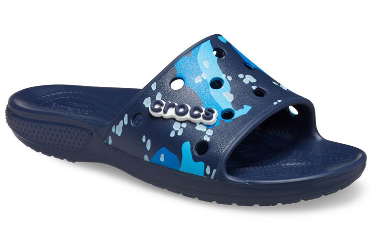 Crocs Classic Clog Casual Sports Slippers Unisex Blue 207280-4HQ
