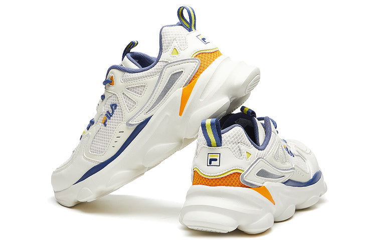 FILA Skipper Low White/Blue/Yellow F12M021108FSW