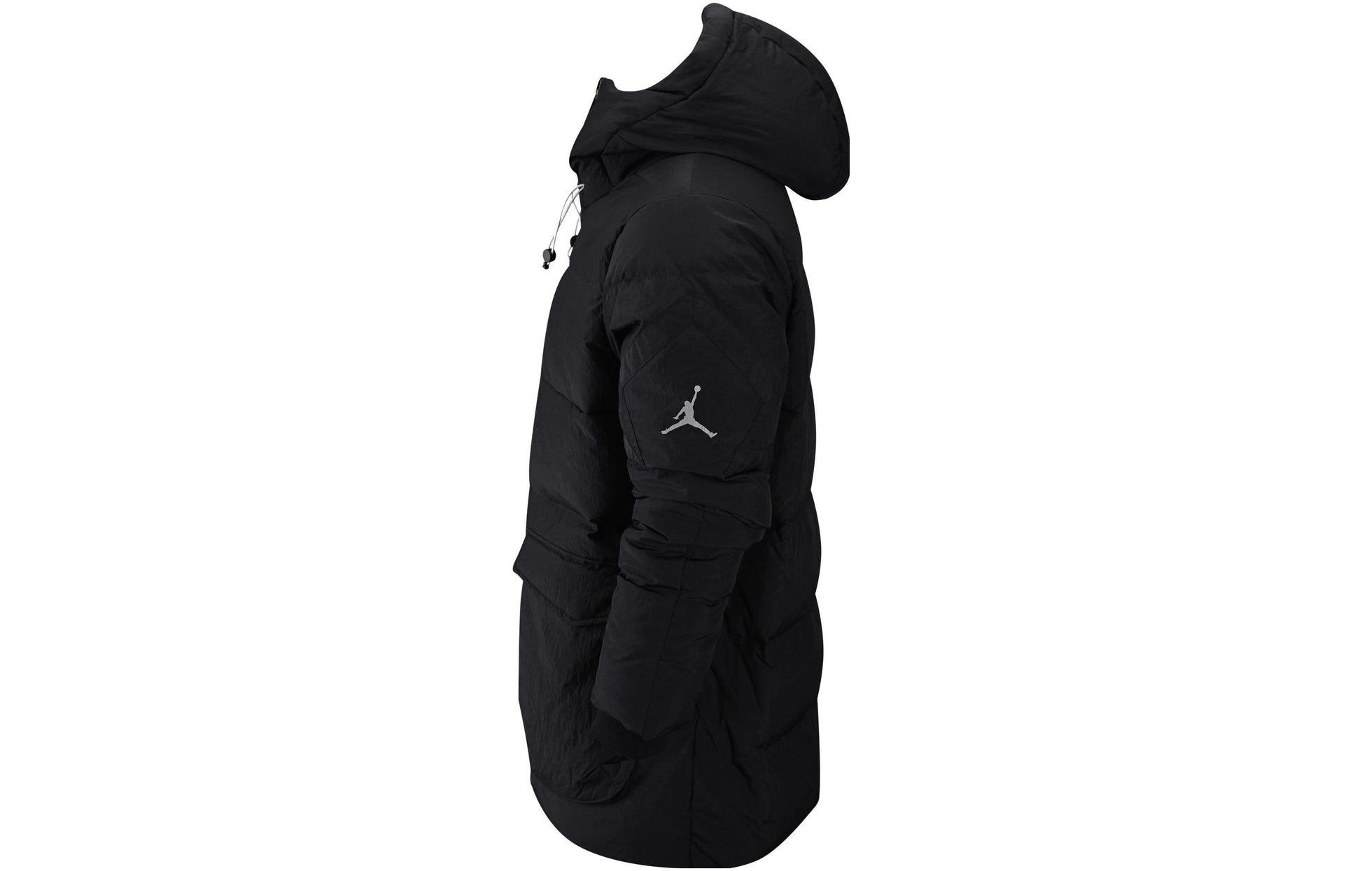 Air Jordan Storage Pocket Detail Hooded Down Jacket Men's Black DZ4552-010