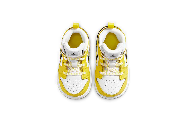 (TD) Air Jordan 1 Mid SE 'Rose Patch - Dynamic Yellow' AV5172-700