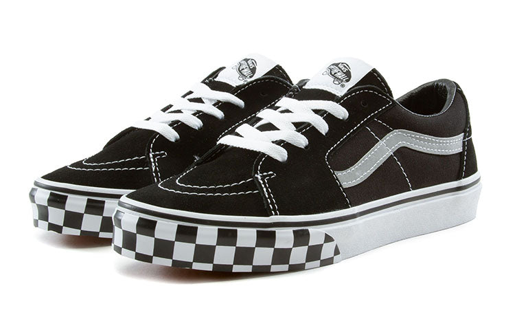 Vans SK8-Low Reflective Sidestripe 'Black White Grey' VN0A5EE4AC9
