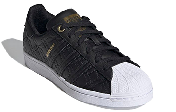 (WMNS) adidas originals Superstar White/Black FX5962