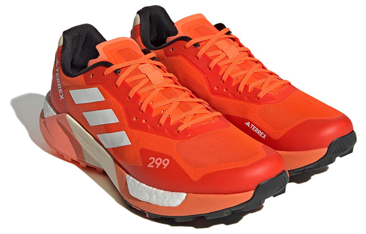 adidas Terrex Agravic Ultra Trail 'Orange White' HR1081