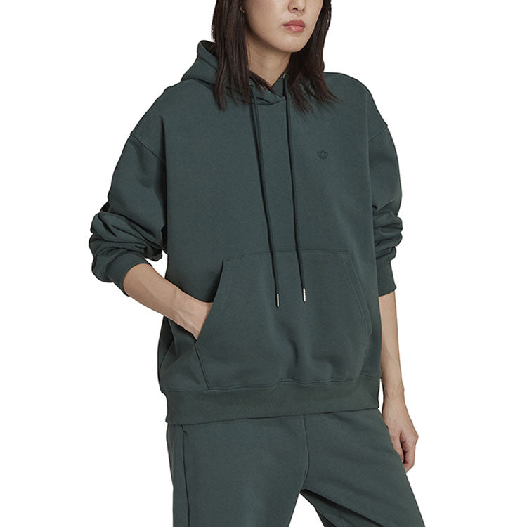 (WMNS) adidas Adicolor Oversize Hoodie 'Green' HM1783