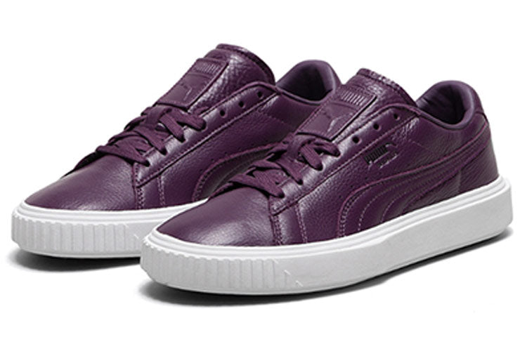 PUMA Breaker Leather Board Shoes Purple 366620-02