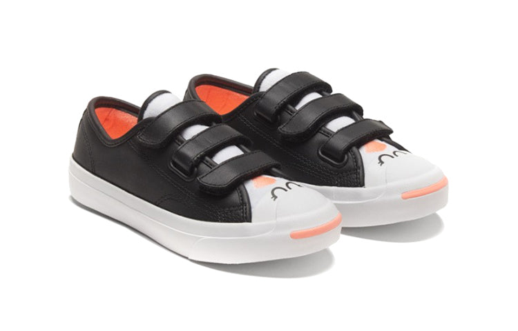 Converse Jack Purcell Sneakers K Black/Pink 769802C