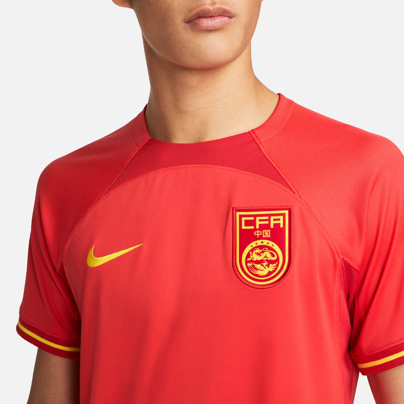 Nike China 2022 Fan Edition Home Jersey 'Red' DN0708-696
