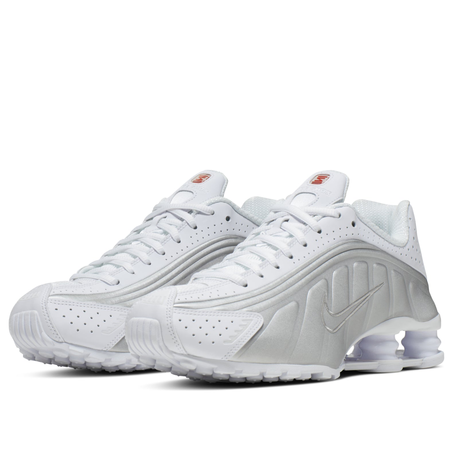 (WMNS) Nike Shox R4 'White Metallic' AR3565-101