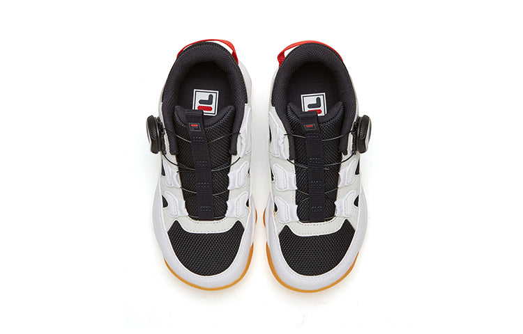 (PS) FILA Classic Basketball Shoes 'White Yellow Black' K64B041280FNW