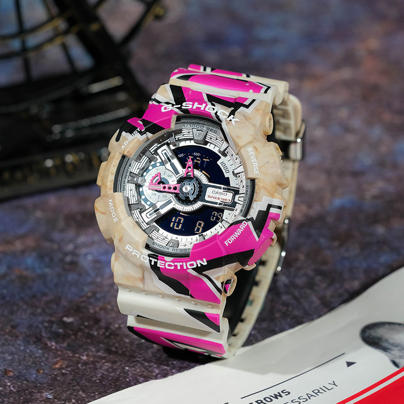 CASIO G-Shock Analog-Digital 'Black' GA-110SS-1APR