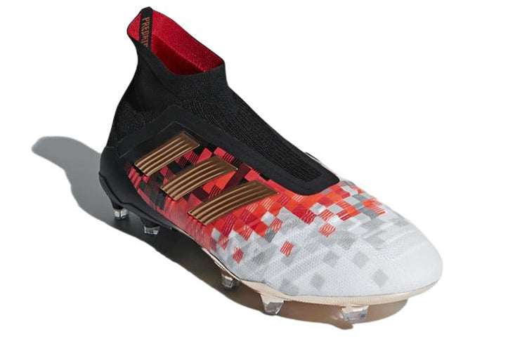 adidas Predator 18+ FG 'White Black Red' BB7414