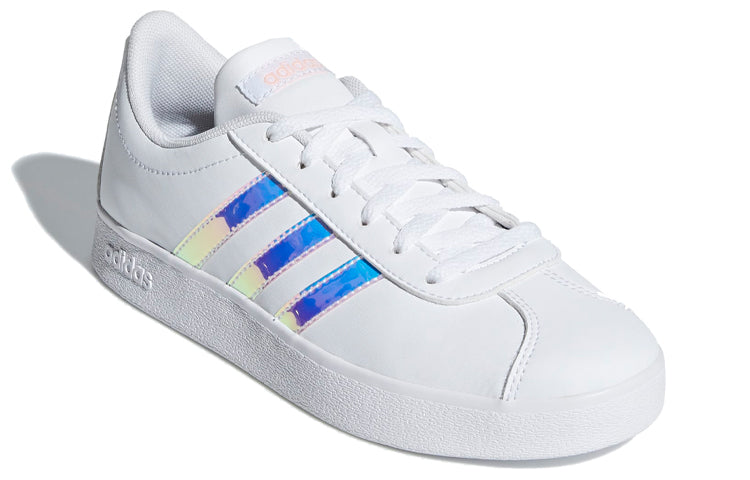 (GS) adidas VL Court 2.0 'White Blue' F36384
