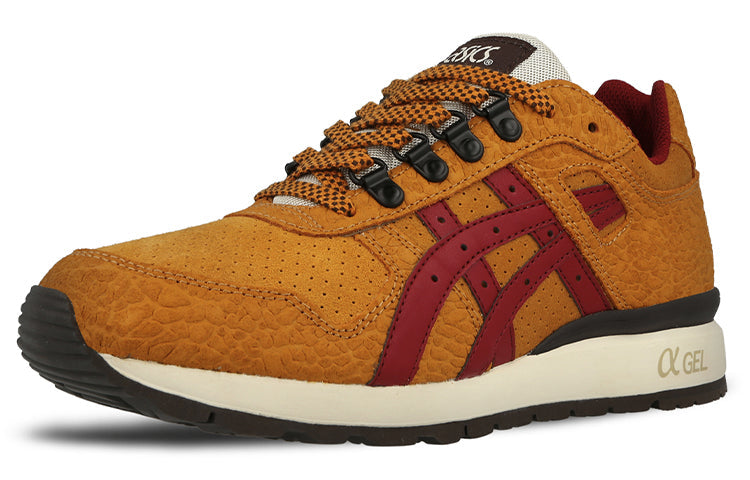 ASICS GT-II Low-Top Comfortable Yellow/Red HL500-7125