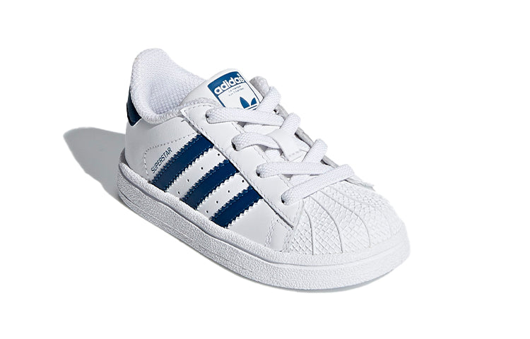 (TD) adidas originals Superstar 'White Blue' F34165