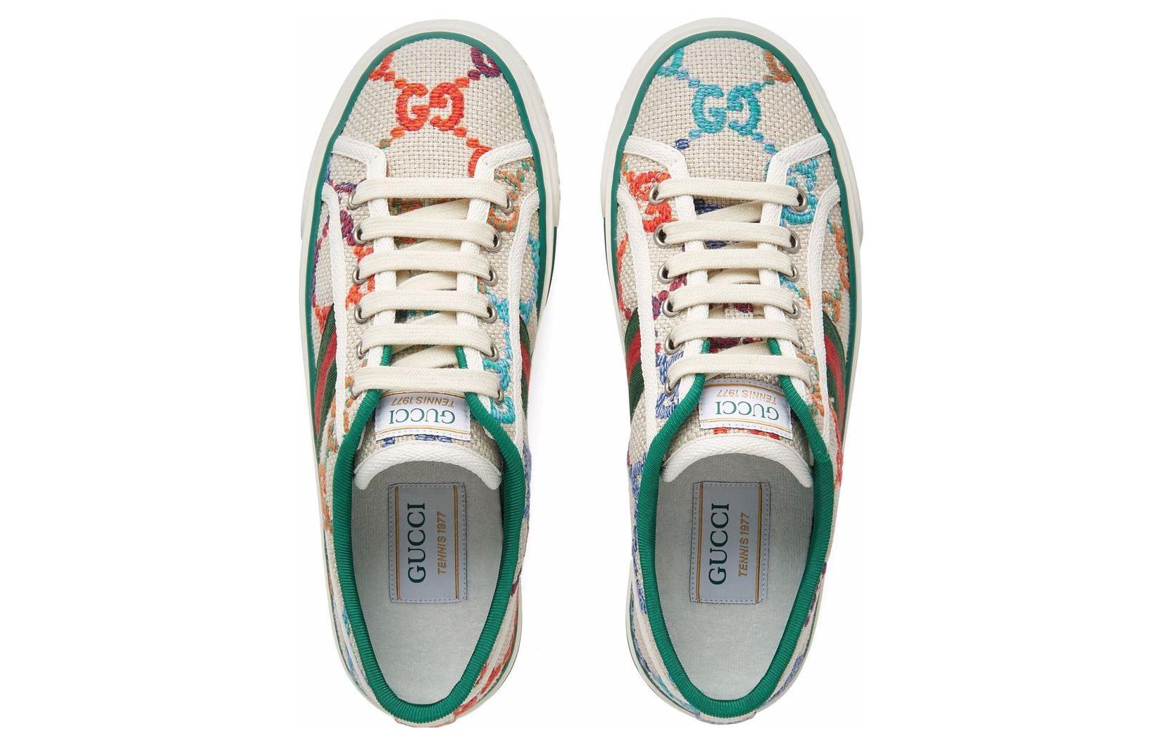 (WMNS) Gucci Tennis 1977 'White Multi' 606110-UFT30-8466