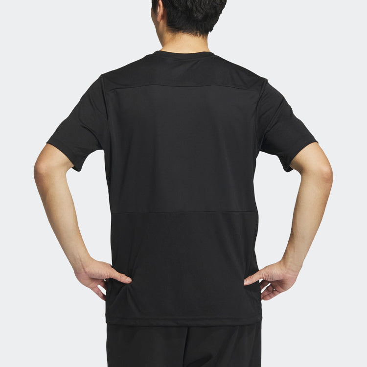 adidas Terrex Logo Tech Short Sleeve T-shirt Asia Sizing 'Black' IC4414