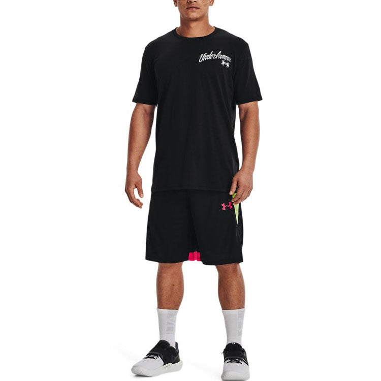 Under Armour Summer Hoops Graphic T-shirt 'Black' 1370522-001
