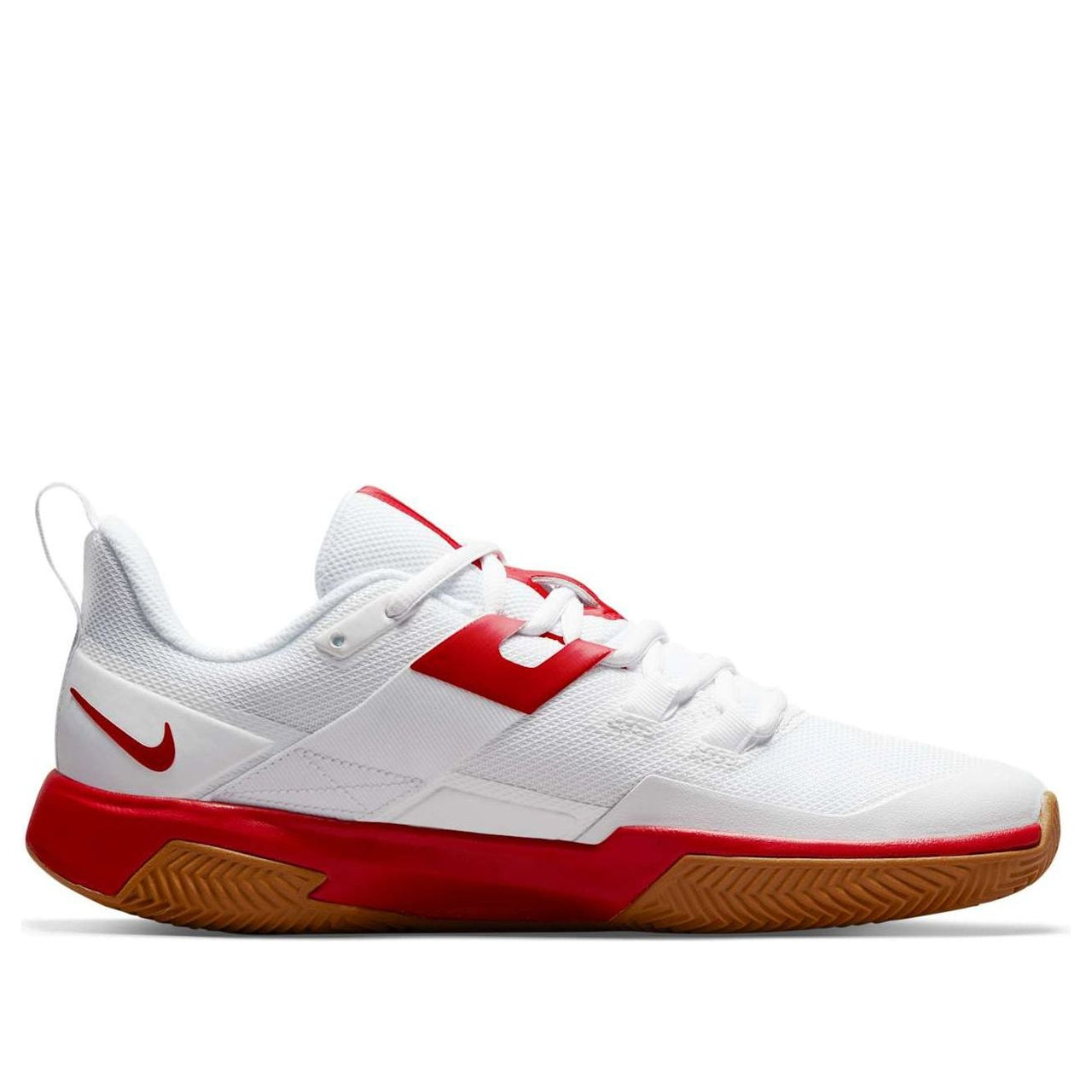 (WMNS) Nike Court Vapor Lite 'White Red' DH2945-188