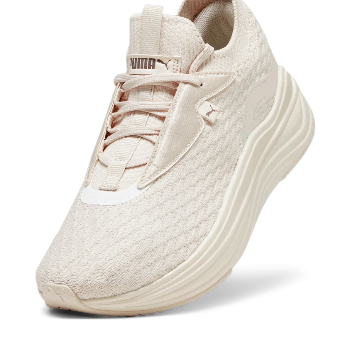 (WMNS) PUMA Softride Sophia Stacked Premium 'Warm White' 378854-02