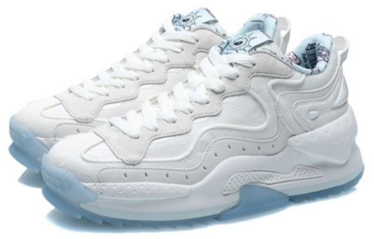 (WMNS) Li-Ning Countflow Scenery 'White Blue' AGLR064-4
