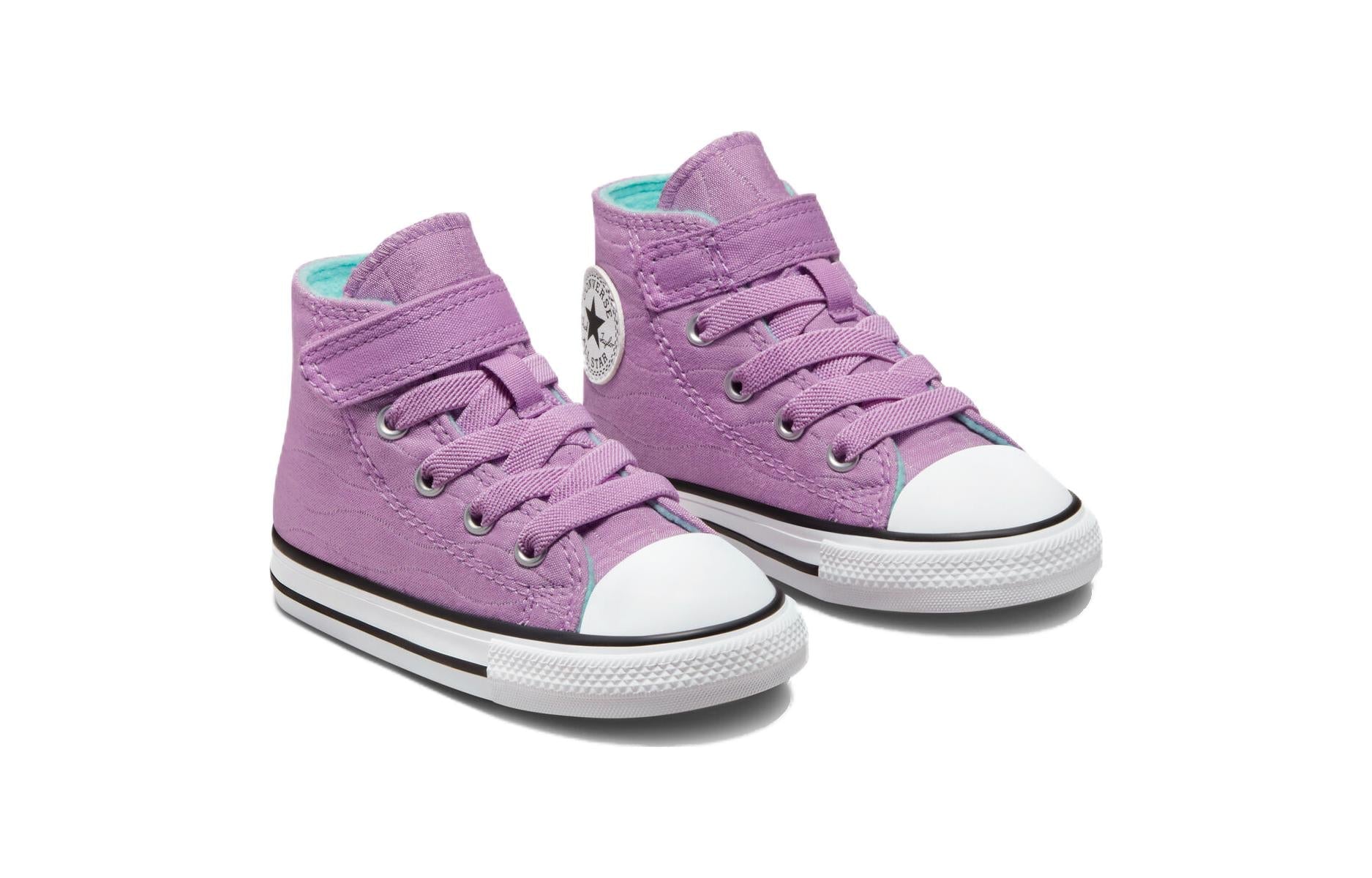 (TD) Converse Chuck Taylor All Star Easy-On Quilted Jacquard 'Lila' A03185C