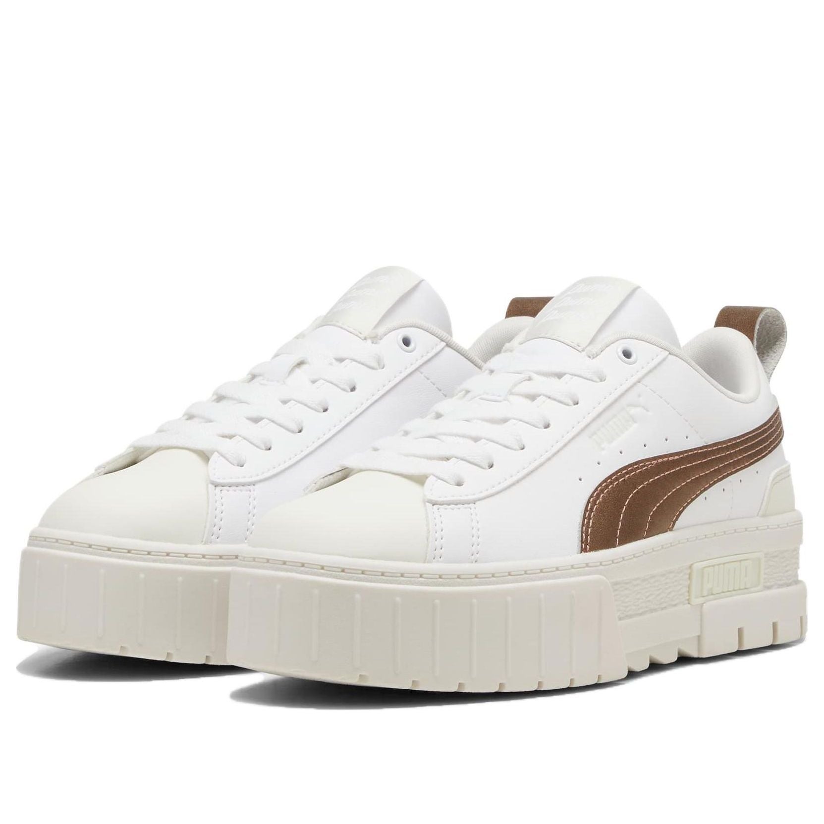 (WMNS) PUMA Mayze 'White Vapor Gray ' 398384-01