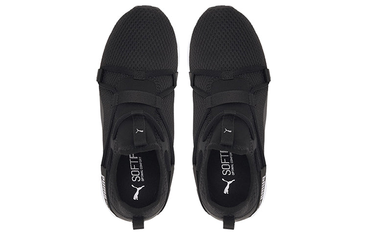 (WMNS) PUMA Softride Rift Slip-On 'Black Metallic Silver' 194772-01