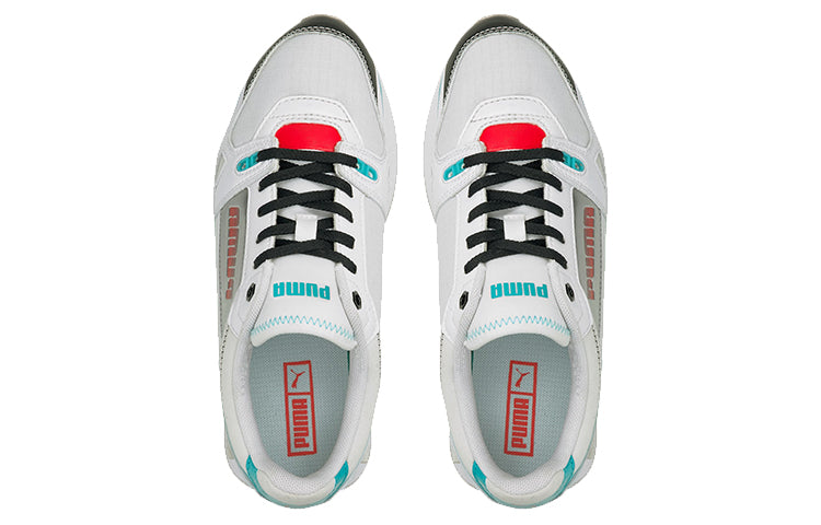 (WMNS) PUMA Mile Rider Sunny Gataway Running Shoes White/Blue/Red 373443-10