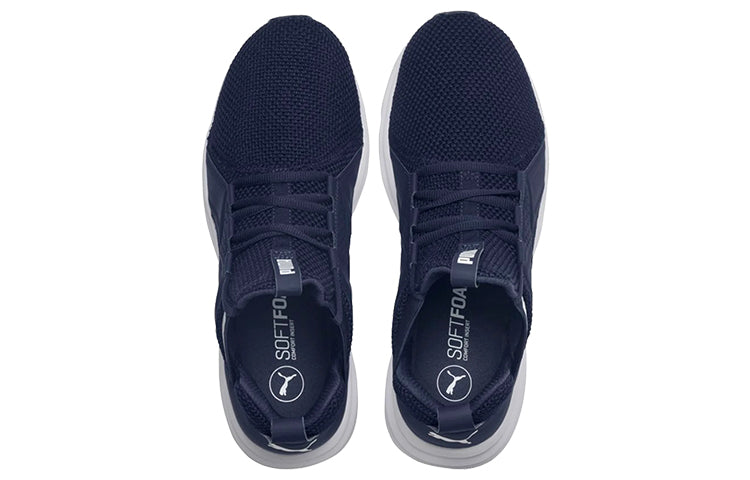 PUMA Enzo Weave Imeva Low Running Shoes Blue/White 191487-03