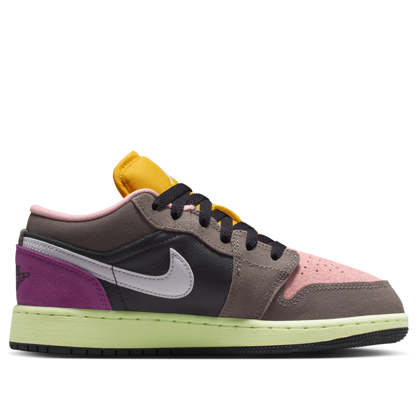 (GS) Air Jordan 1 Low SE 'Brown Pink' HQ2021-005