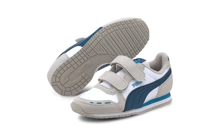 (PS) PUMA Cabana Racer Sport Shoes Gray/Blue 360732-85