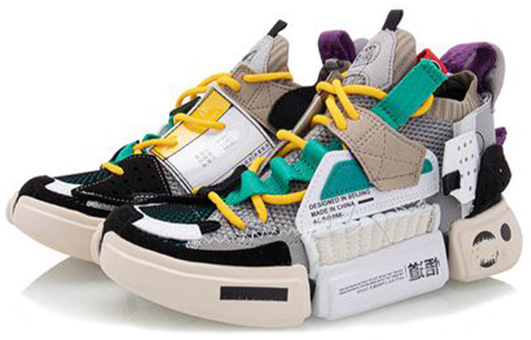 (WMNS) Li-Ning Ace Low 'Grey Teal' AGBQ066-3