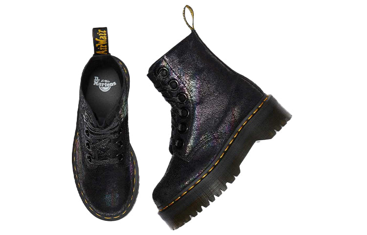 (WMNS) Dr. Martens Molly Metallic Black 25722001