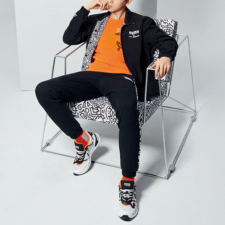 PUMA x Mr Doodle Pants 'Black White' 59865051