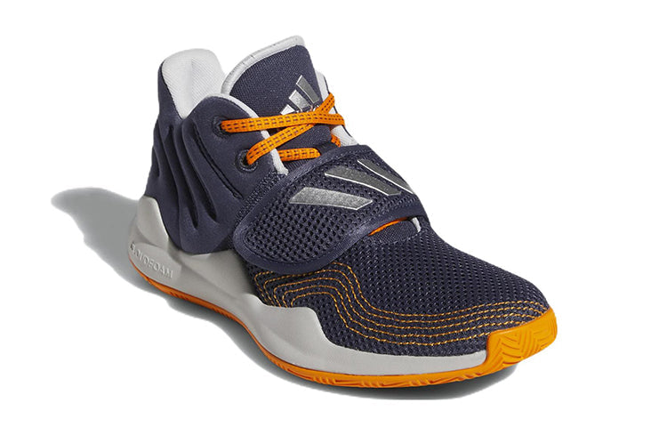 (GS) adidas Deep Threat Primeblue 'Shadow Navy Orange Rush' GY2888